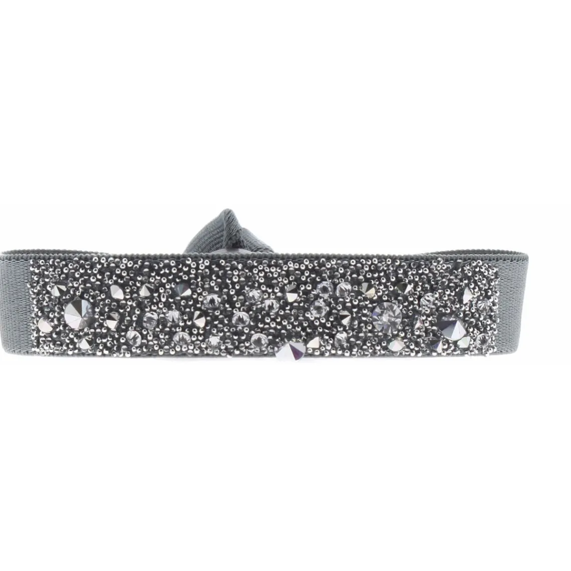 Les Interchangeables Bracelet A39438 - Bracelet Tissu Bleu Cristaux de haute qualité Femme | Femme Bracelet