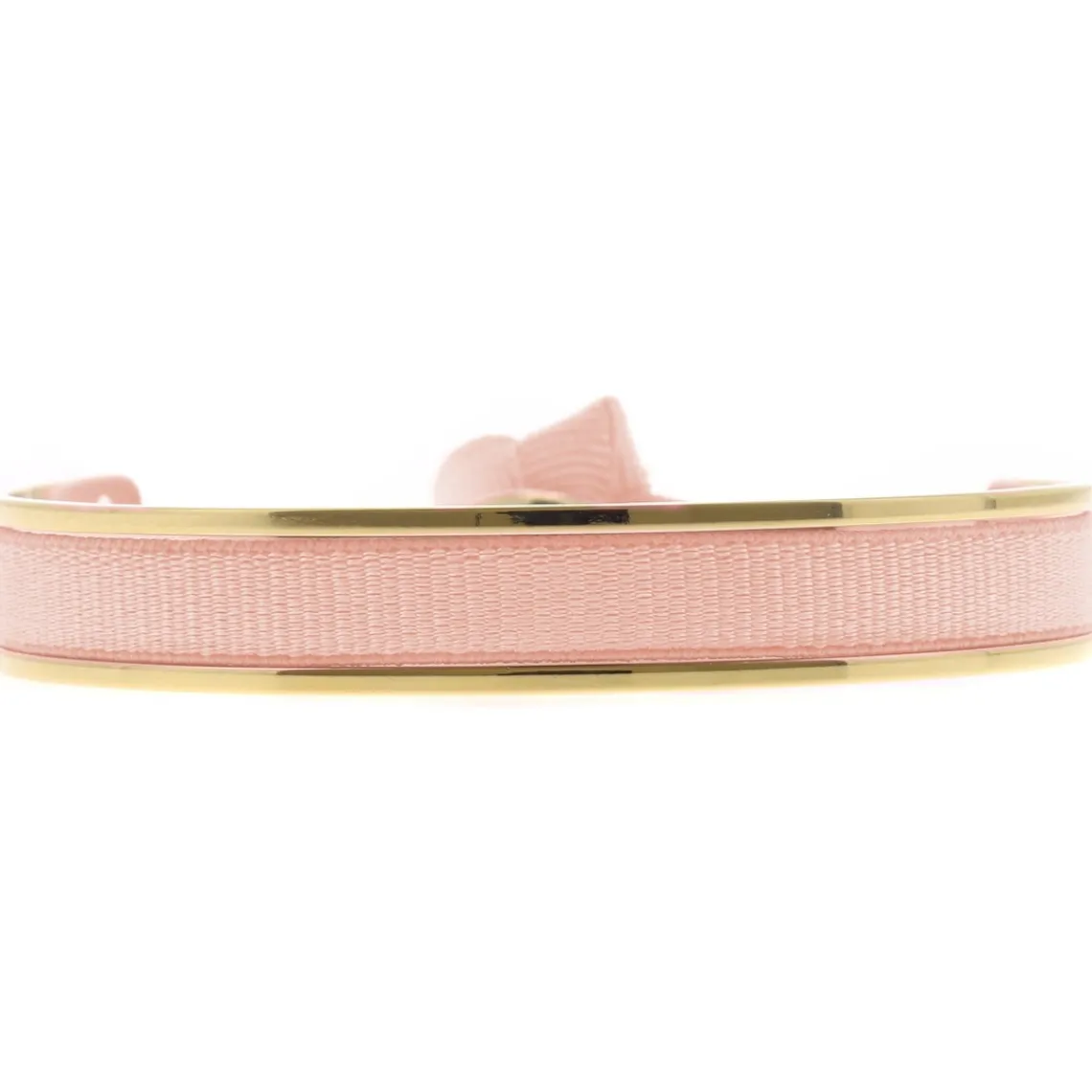 Les Interchangeables Bracelet A47395 - Jonc Ruban Interchangeables 6mm Rose Femme | Femme Bracelet