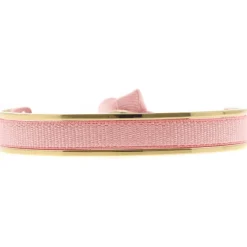 Les Interchangeables Bracelet A47394 - Jonc Ruban Interchangeables 6mm Rose Femme | Femme Bracelet