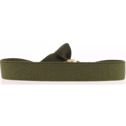 Les Interchangeables Bracelet A46611 - Ruban 9mm Kaki Femme | Femme Bracelet