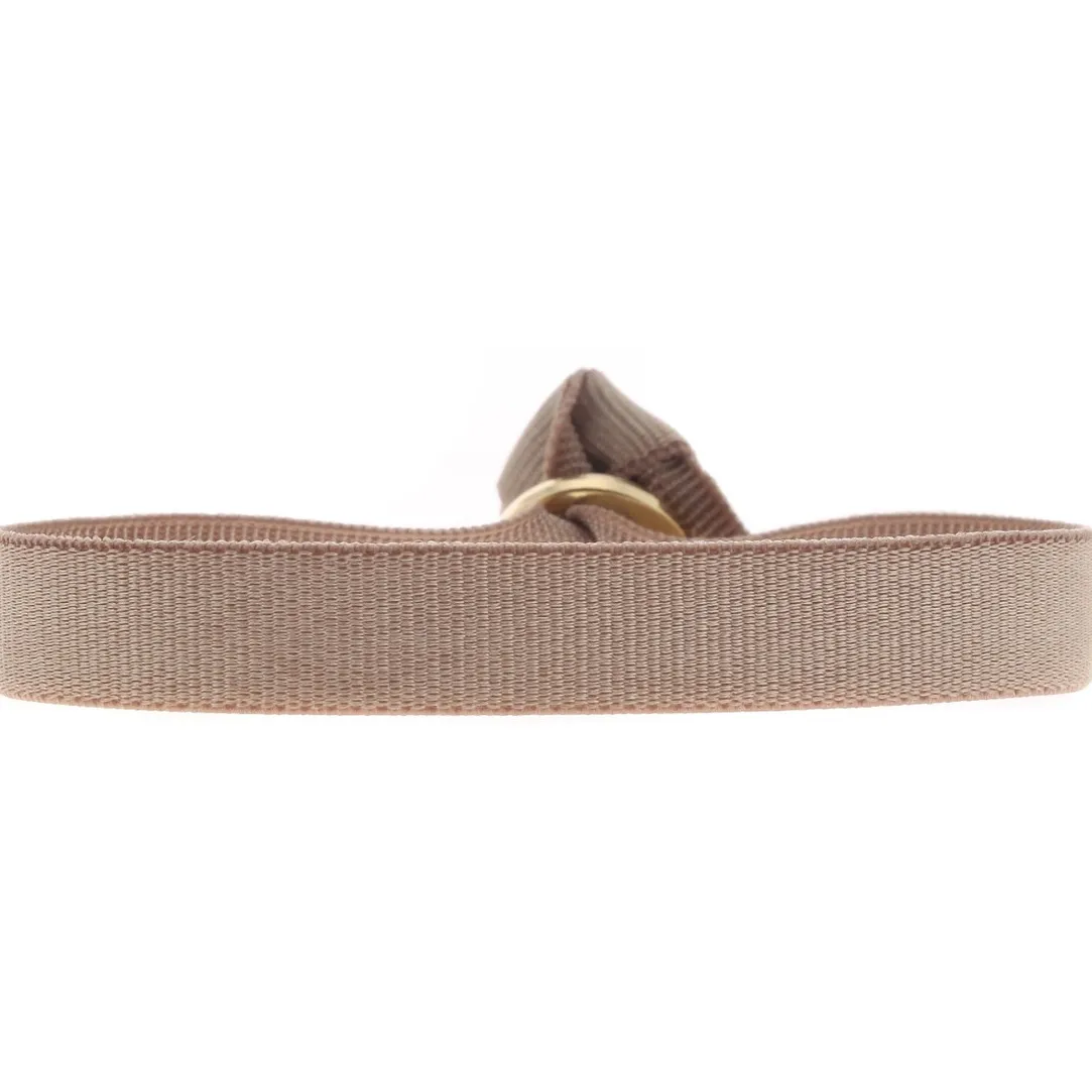 Les Interchangeables Bracelet A46598 - Ruban 9mm Beige Femme | Femme Bracelet