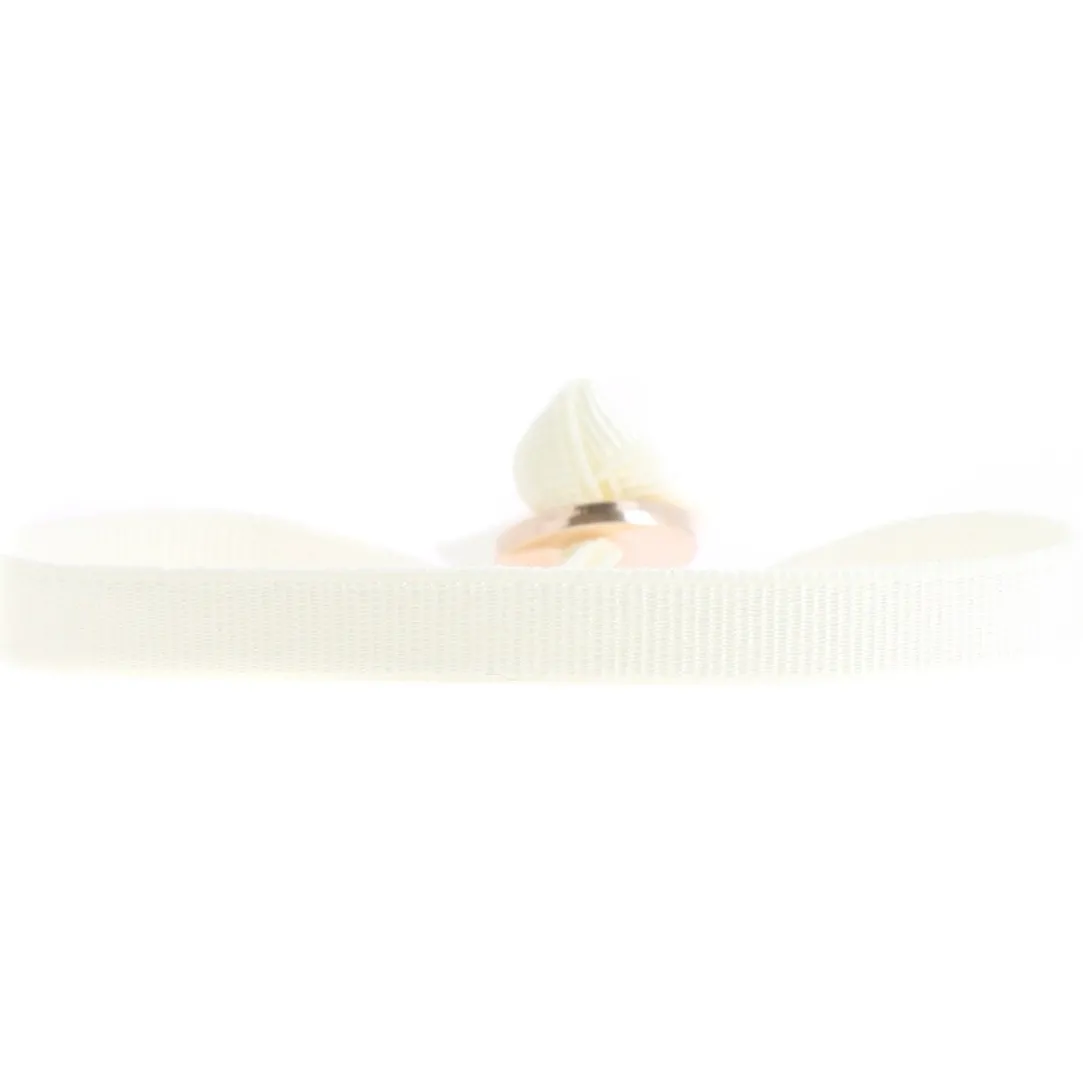 Les Interchangeables Bracelet A50379 - Ruban 6mm Crème Femme | Femme Bracelet