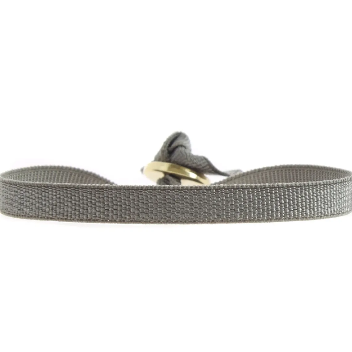 Les Interchangeables Bracelet A50340 - Ruban 6mm Marron Foncé Clair Femme | Femme Bracelet