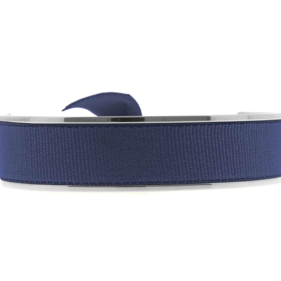 Les Interchangeables Bracelet A47619 - Jonc Ruban Interchangeables 12mm Marine Femme | Femme Bracelet