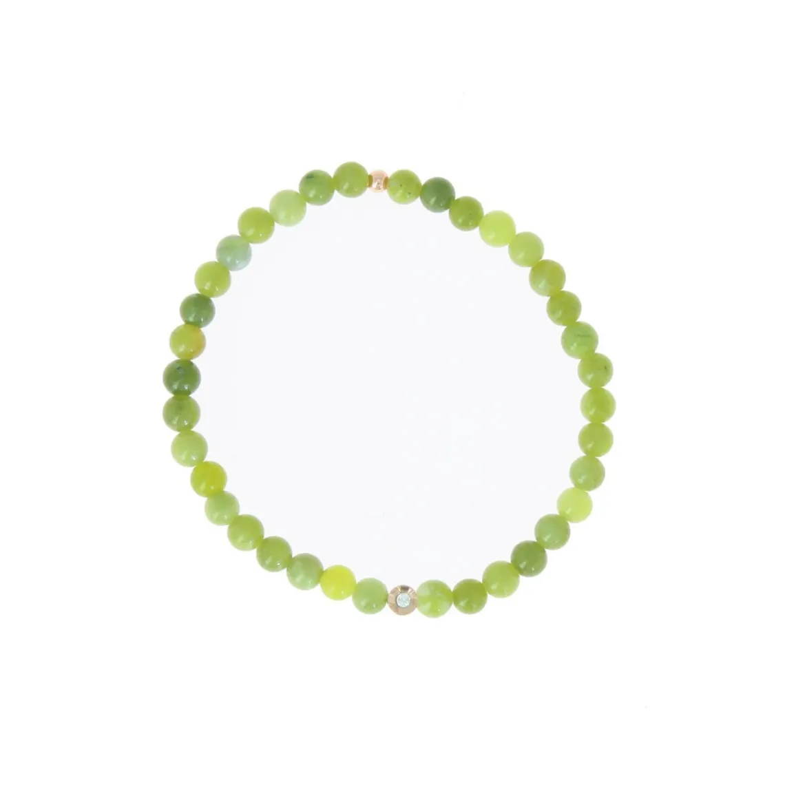 Les Interchangeables Bracelet A59830 - Perle Serti Fleur Kaki Femme | Femme Bracelet