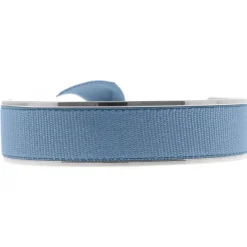 Les Interchangeables Bracelet A47607 - Jonc Ruban Interchangeables 12mm Bleu Jean Femme | Femme Bracelet