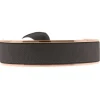 Les Interchangeables Bracelet A47582 - Jonc Ruban Interchangeables 12mm Marron Femme | Femme Bracelet