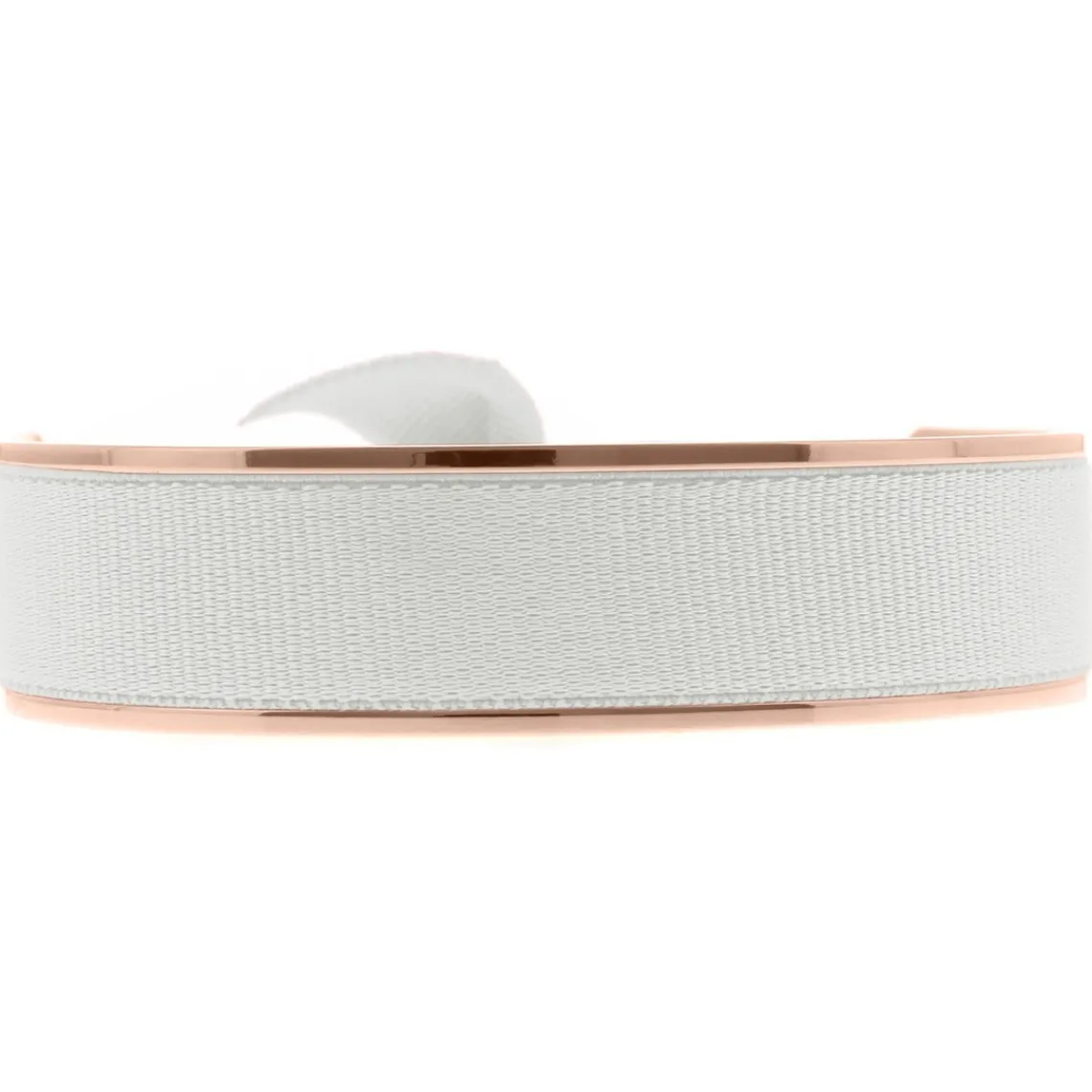 Les Interchangeables Bracelet A47575 - Jonc Ruban Interchangeables 12mm Gris Femme | Femme Bracelet