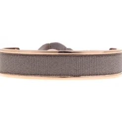 Les Interchangeables Bracelet A42823 - Jonc Ruban Interchangeables 9mm Marron Fonce Clair Femme | Femme Bracelet