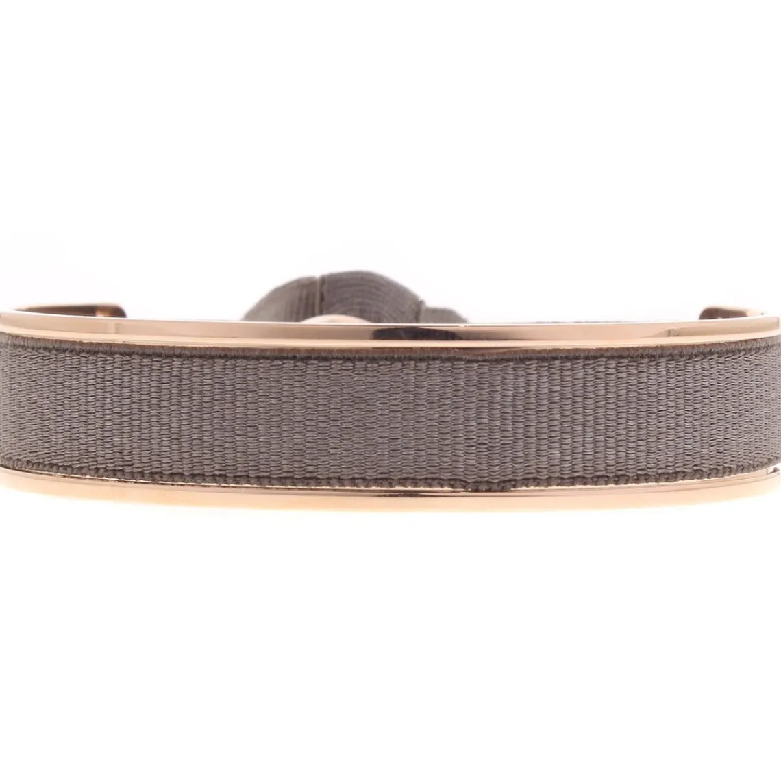 Les Interchangeables Bracelet A42823 - Jonc Ruban Interchangeables 9mm Marron Fonce Clair Femme | Femme Bracelet