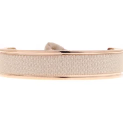 Les Interchangeables Bracelet A42775 - Jonc Ruban Interchangeables 9mm Beige Femme | Femme Bracelet