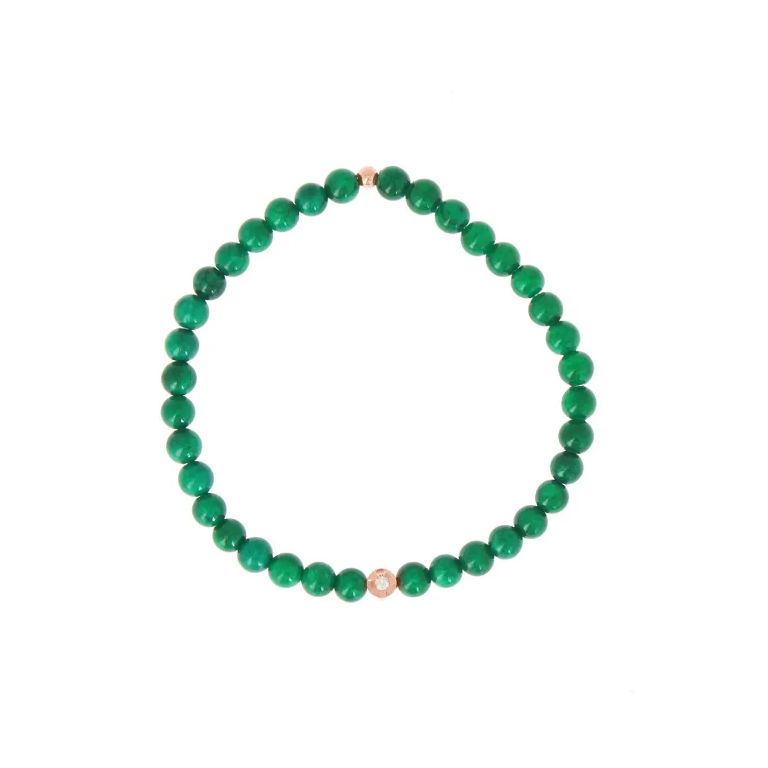 Les Interchangeables Bracelet A59810 - Perle Sertie Fleur Bleu Gris Femme | Femme Bracelet