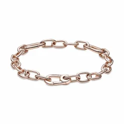 Pandora Bracelet Link Métal Doré Rose ME | Femme Bracelet
