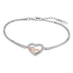 Lotus Silver Bracelet LP1856-2/1 - coeur cv moments Argent Femme | Femme Bracelet
