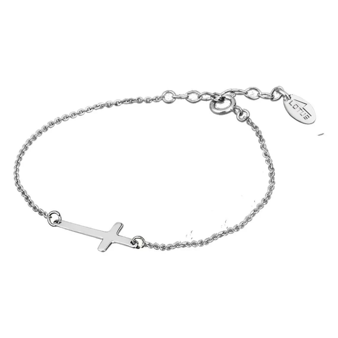 Lotus Silver Bracelet LP1223-2/2 - croix argente trendy Argent Femme | Femme Bracelet