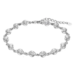 Lotus Silver Bracelet LP1788-2/1 - pierre pure essential Argent Femme | Femme Bracelet