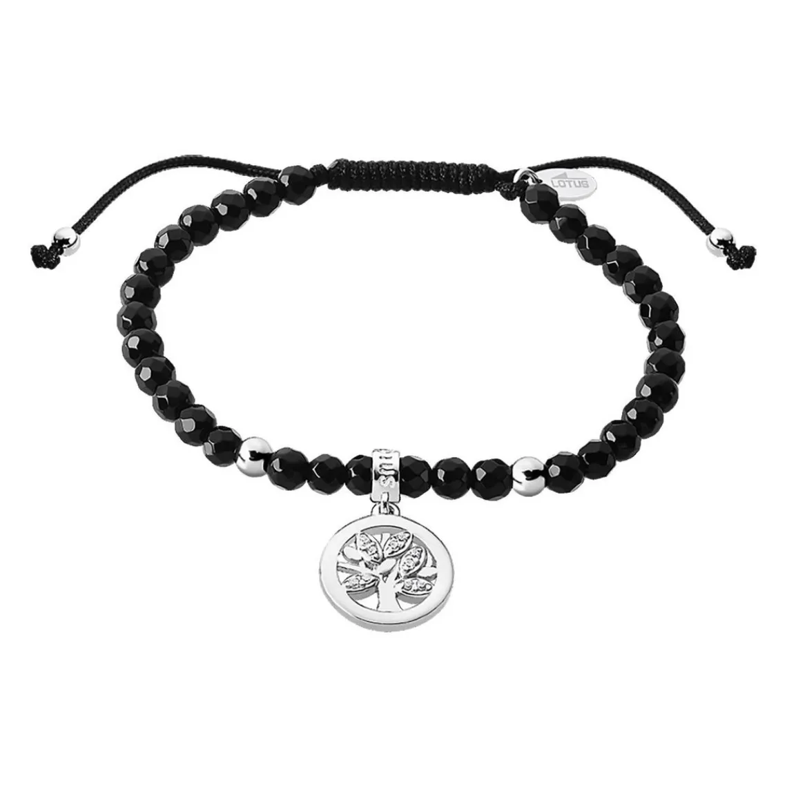 Lotus Silver Bracelet MYSTIC LP1768-2-6 - Bracelet Arbre de Vie et zircon Femme | Femme Bracelet