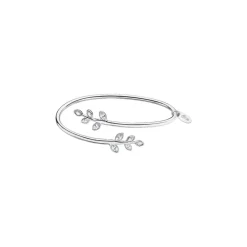 Lotus Silver Bracelet Pure Essentiel LP1783-2-1 - Bracelet Rigide Argent Feuille Inversees Femme | Femme Bracelet
