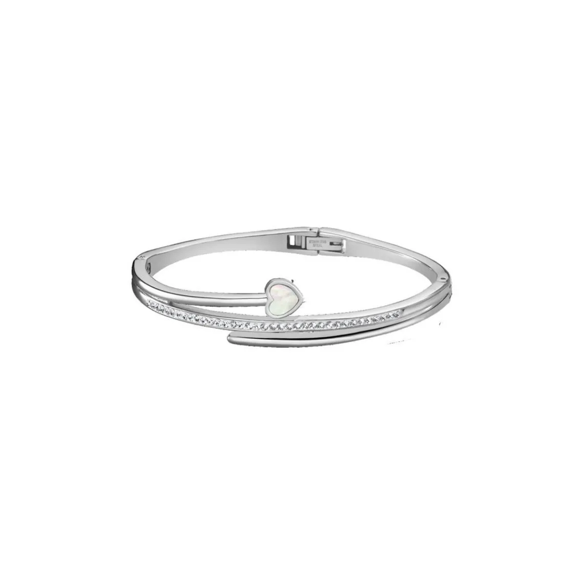 Lotus Style Bijoux Bracelet Lotus Style LS1843-2/6 - coeur bliss Acier Femme | Femme Bracelet