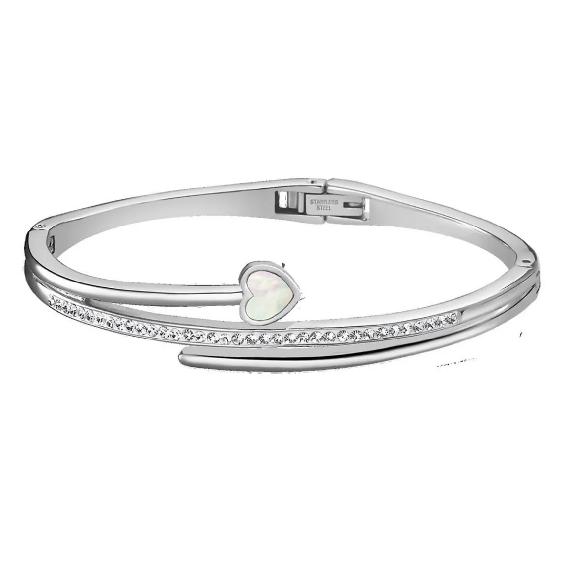 Lotus Style Bijoux Bracelet Lotus Style LS1843-2/6 - coeur bliss Acier Femme | Femme Bracelet