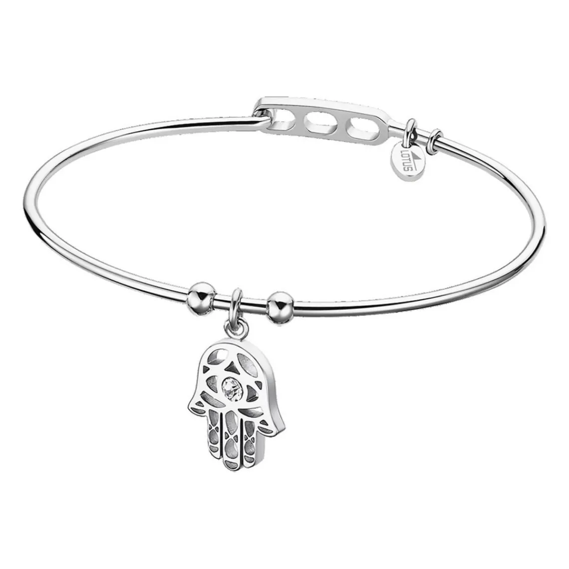 Lotus Style Bijoux Bracelet Lotus Style LS2015-2/6 - jonc fatima millennial Acier Femme | Femme Bracelet