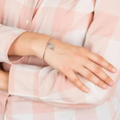 Lotus Style Bijoux Bracelet Lotus Style LS2015-2/6 - jonc fatima millennial Acier Femme | Femme Bracelet