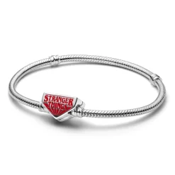 Pandora Bracelet Maille Serpent Fermoir Stranger Things | Femme Bracelet