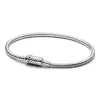 Pandora Bracelet Maille Serpent Fermoir Magnétique Coulissant Moments | Femme Bracelet