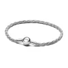 Pandora Bracelet Maille Serpent Torsadée Fermoir Rond | Femme Bracelet