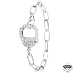So Charm Bijoux Bracelet menotte en acier inoxydable par SoCharm | Femme Bracelet