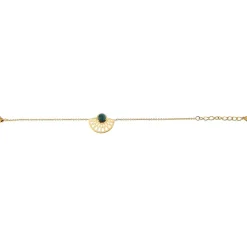 Kosma Paris Bracelet Mia Doré & Turquoise | Femme Bracelet