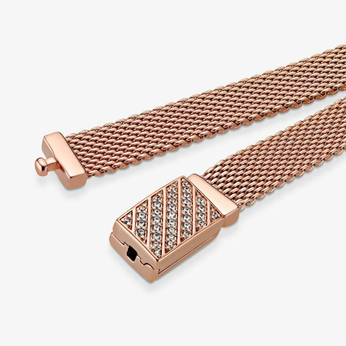 Pandora Bracelet Milanais Fermoir pavé Reflexions | Femme Bracelet