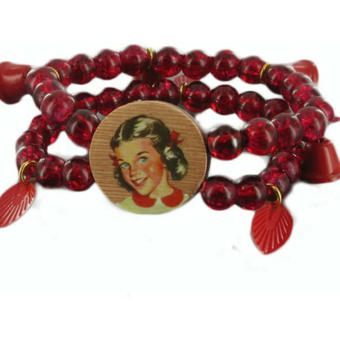 N2 Bracelet PIE202 rouge - Femme | Femme Bracelet