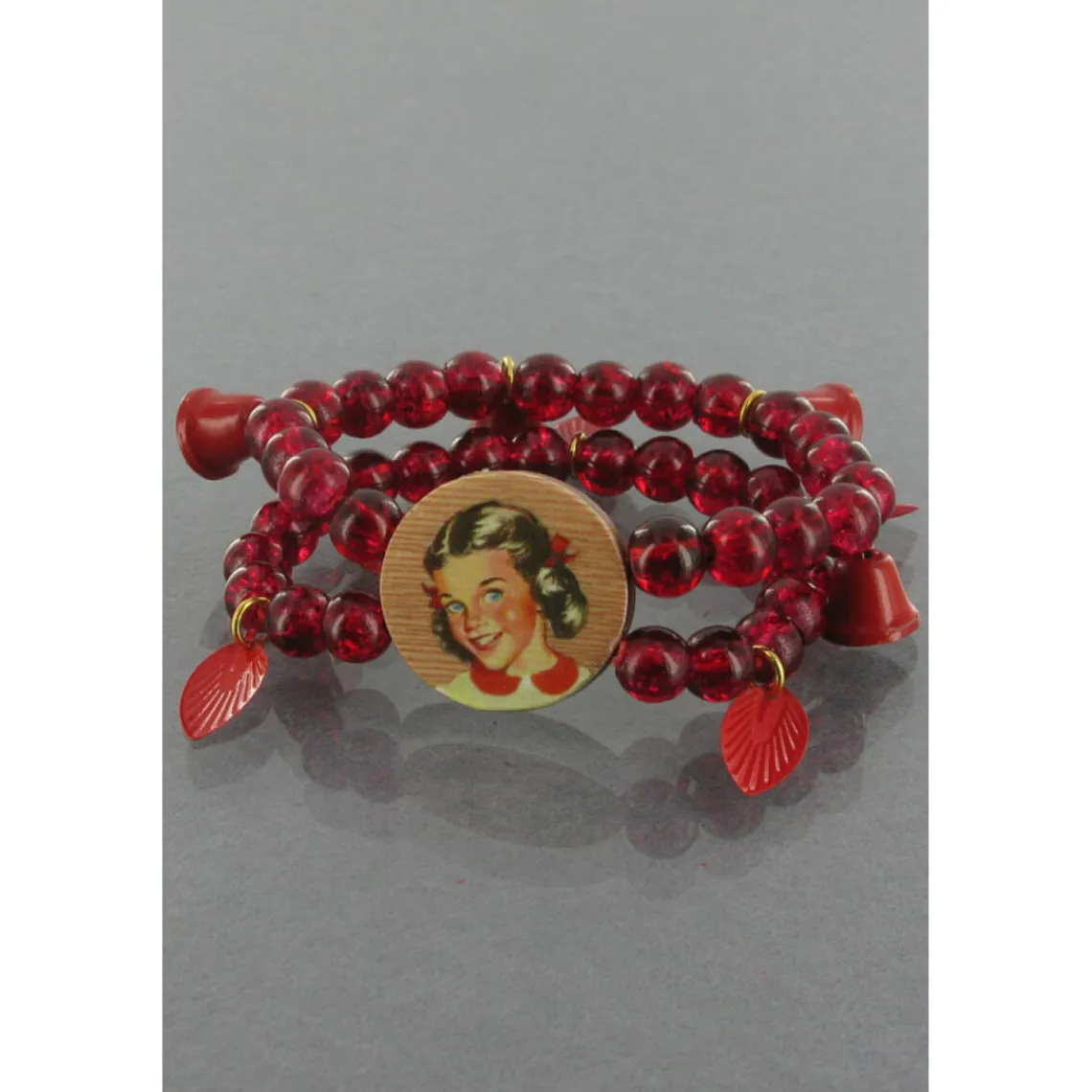 N2 Bracelet PIE202 rouge - Femme | Femme Bracelet