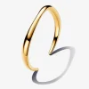 Pandora Bracelet ouvert plaqué or 14 carats | Femme Bracelet
