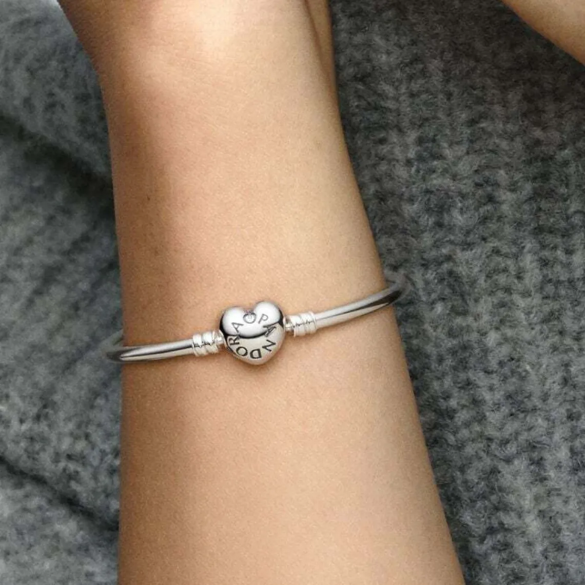 Pandora Bracelet Moments Fermoir Cœur | Femme Bracelet