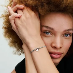 Pandora Bracelet Moments - Maille Cloutée | Femme Bracelet