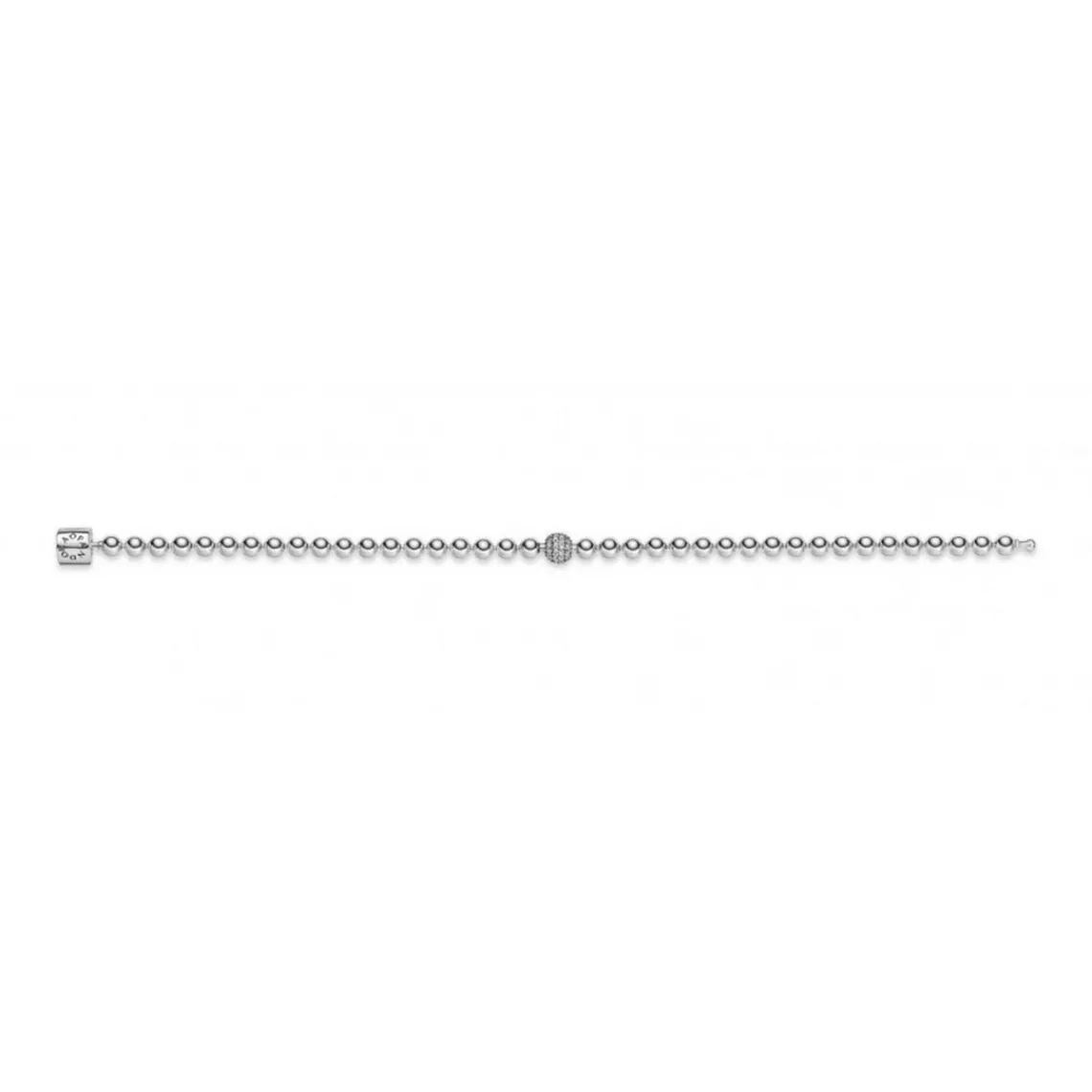 Pandora Bracelet Signature Sphère et Pavé | Femme Bracelet