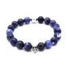 Redskins Bracelet 285118 - Bracelet Perle Bleu Homme | Homme Bracelet