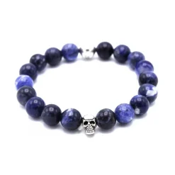 Redskins Bracelet 285118 - Bracelet Perle Bleu Homme | Homme Bracelet