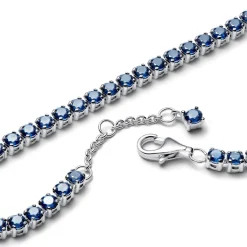 Pandora Bracelet Rivière Bleu Scintillant | Femme Bracelet