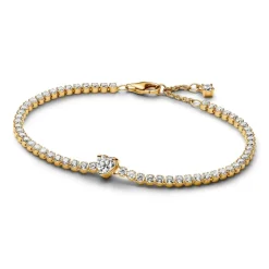 Pandora Bracelet Rivière Cœur Scintillant | Femme Bracelet