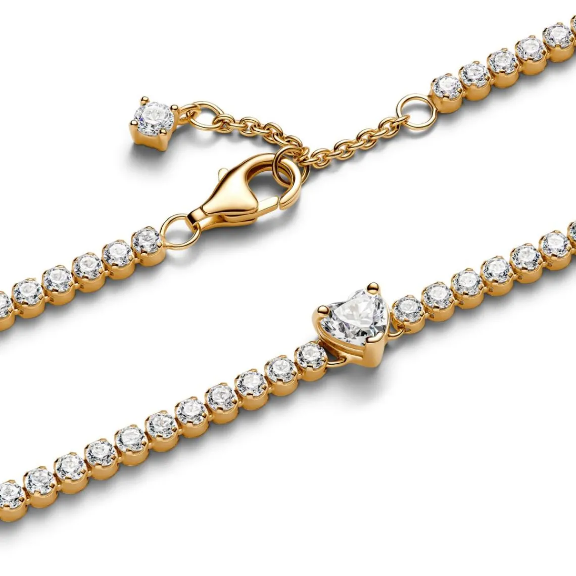 Pandora Bracelet Rivière Cœur Scintillant | Femme Bracelet