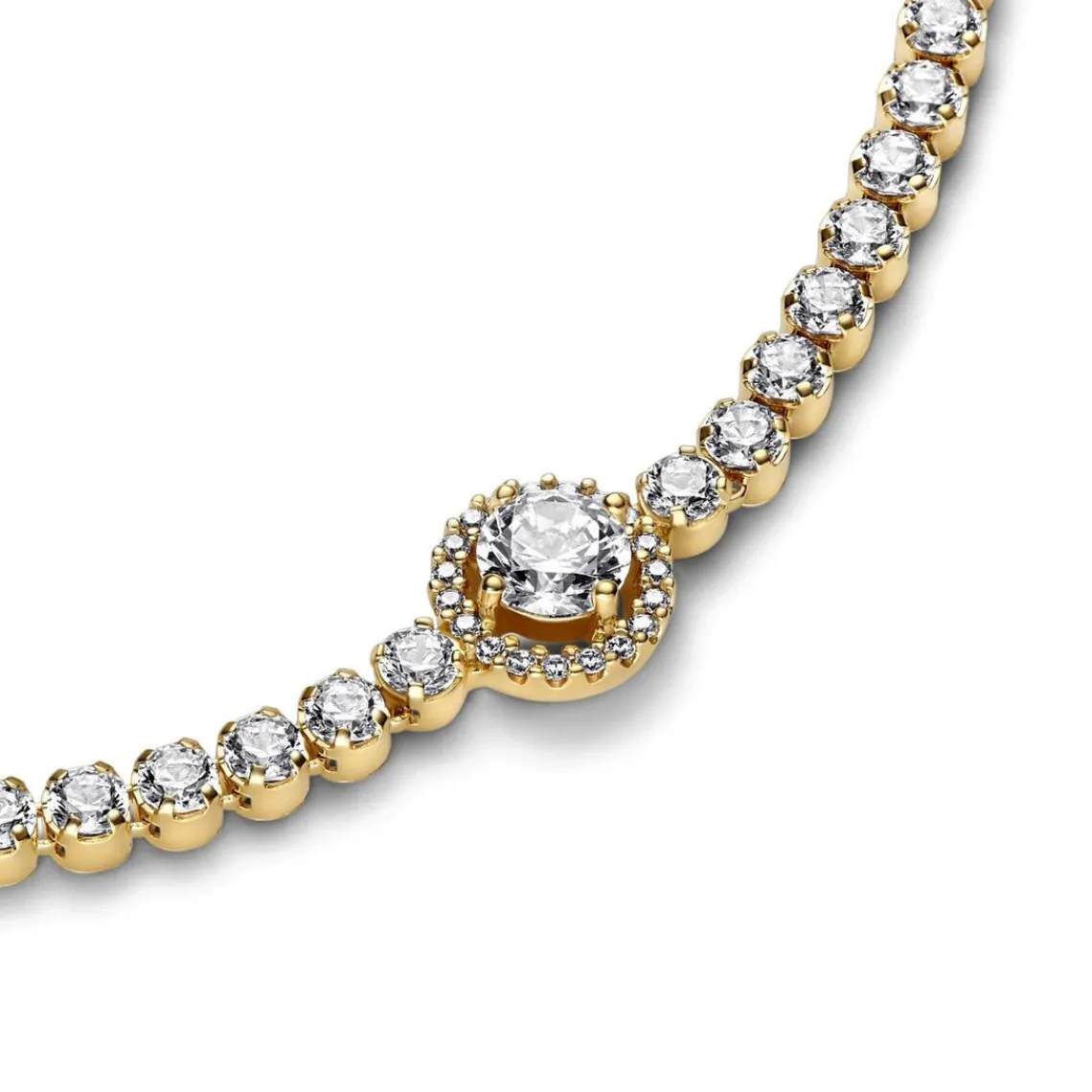 Pandora Bracelet Rivière Halo Scintillant – Timeless | Femme Bracelet