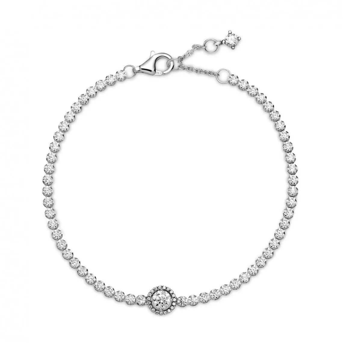 Pandora Bracelet Rivière Halo Scintillant Timeless | Femme Bracelet