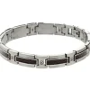 Rochet Bracelet B501090 - Bracelet Hybrid Bicolore Homme | Homme Bracelet