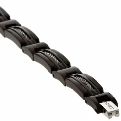Rochet Bracelet B062391 - Bracelet Marina Noir Homme | Homme Bracelet