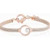 Skagen Bijoux Bracelet skagen Elin SKJ0851791 - Bracelet Milanais Doré Rose Femme | Femme Bracelet