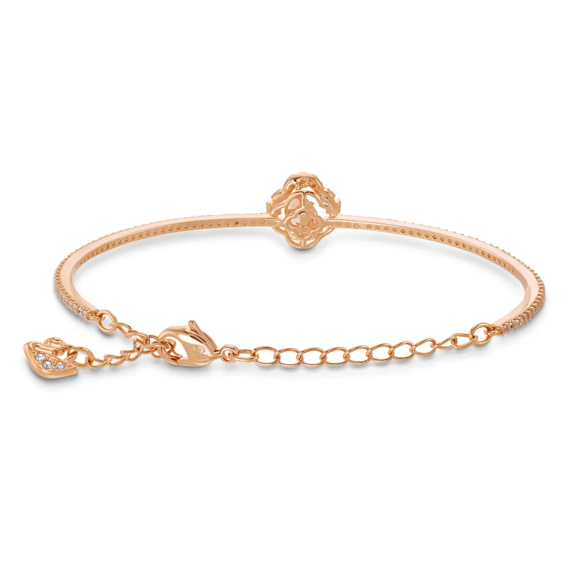 Swarovski Bijoux Bracelet Swarovski 5516476 - Bracelet métal rhodié rose Femme | Femme Bracelet