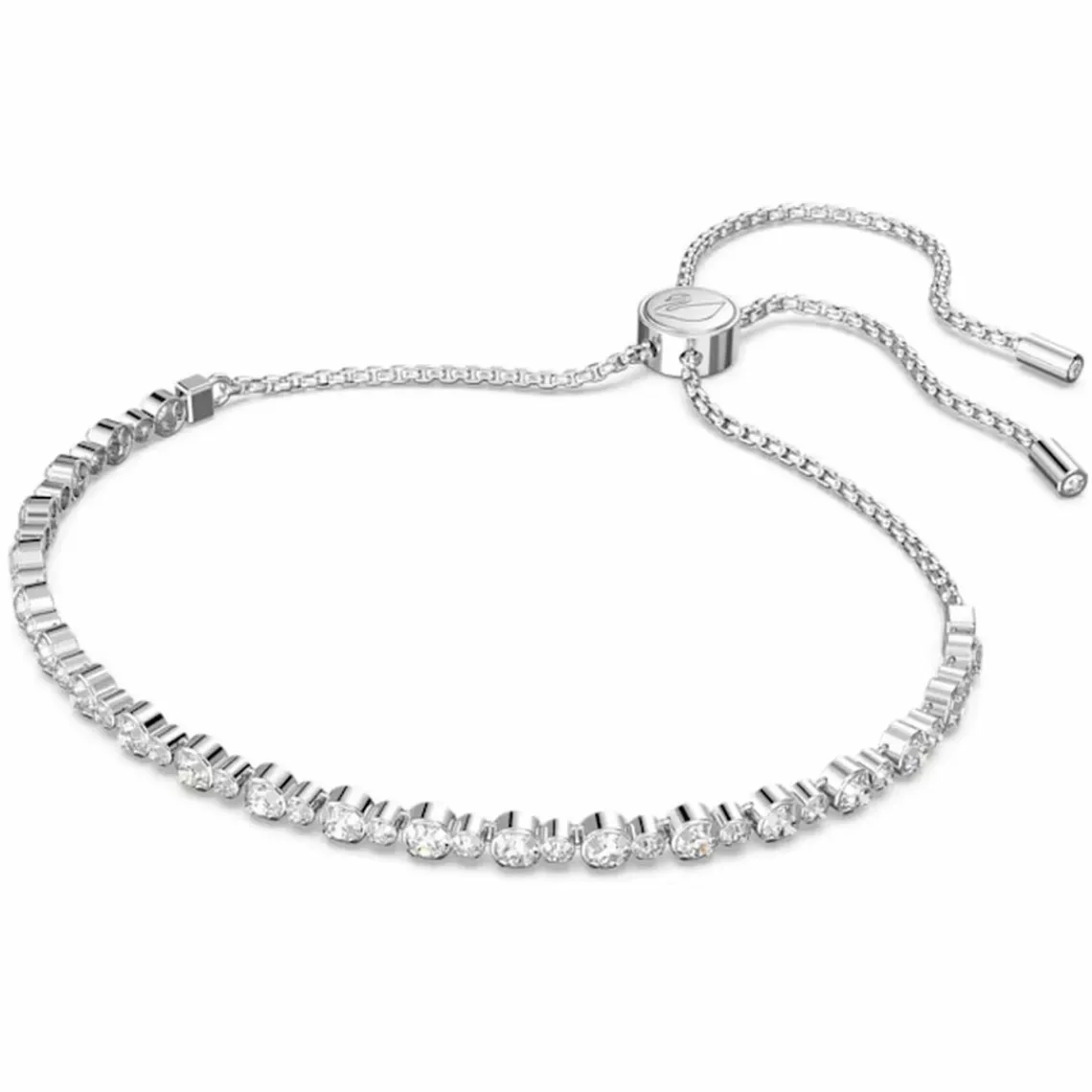 Swarovski Bijoux Bracelet Swarovski 5465384 - Bracelet Timeless Elegance Argenté Cristaux Ajustable Femme | Femme Bracelet